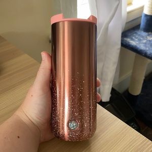 Starbucks pink coffee tumbler